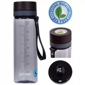   Tizedik doboz, üveg - Víz tritan palack BPAFREE 0,8L szájdarabokkal