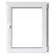 Ablak - PVC Windows 700x600 Ru White, balra