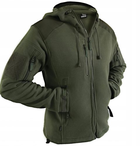 Vadász pulóver - Texar Polar Sweatshirt Husky Hood Hood tépőzár L