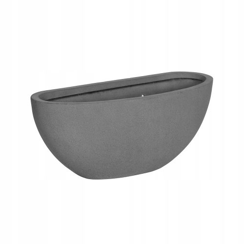  Fazekas edények 43 cm x 17,5 x 16,5 cm üvegszálas szürke és ezüst árnyalatok