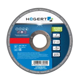   Korund tárcsa fém és rozsdamentes acél vágásához, 20 db.