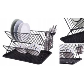   Edény szárító - Szárító szárító edények fekete fül