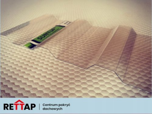 POLIKARBONÁT TRAPÉZ PANEL T18 trapéz 2 méter