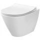 WC csésze wc - WC-TÁL + CERSANIT CITY OVAL lágyan záródó WC-ülőke
