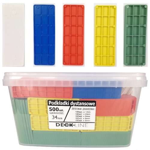 Ablakpárkány - Box Mix távtartók 500dbs