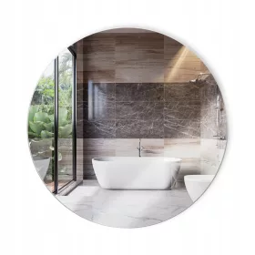   Fürdőszoba tükör - Framado fali tükör, kör 500 x 500 mm