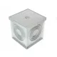 Süllyesztett elektromos doboz 200 x 200 x 200 mm