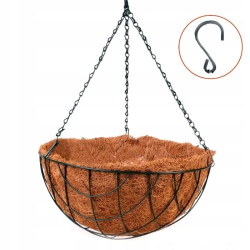  Planta virágcserép 35 cm x 35 x 50 cm, átmérő 35 cm, fém