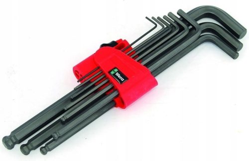 Szerszámkészletek - Allen Keys WERA 022086 9 EL.