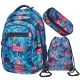 Hátizsák az iskolába - Coolpack Set Backpack College Tech ceruza táska