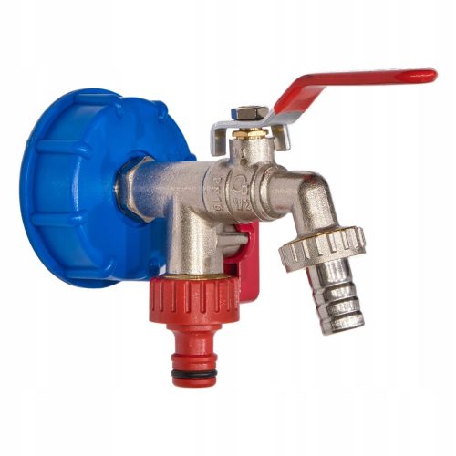 Szelep, csatlakozó - Csatlakozócsatlakozás Mauzer Bradas IBC tartály DUPLAST csap 1/2" + IBC 1/2"