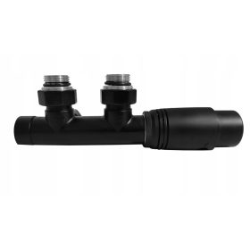 Radiátor szelep 50 mm fekete