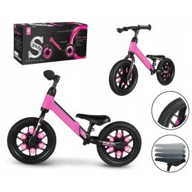  Qplay Spark 12"-os egyensúlykerékpár, rózsaszín