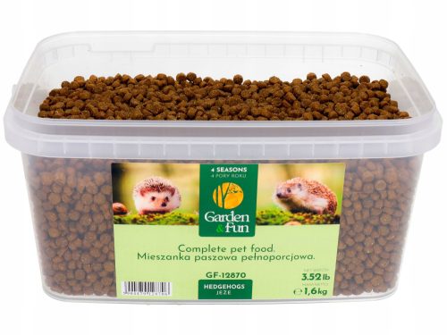 Takarmány egzotikus madarak - Élelmiszer étel sündisznókhoz 4 évszakra 1,6 kg