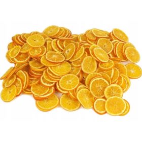   Karácsonyi díszek - SZÁRÍTOTT NARANCS szeletek 4 - 6,5 cm 250g 70 db