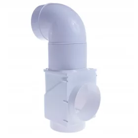   Fürdőszoba ventilátor - Hibrid szellőzőrendszer fi125 AWENTIS gazdaságos