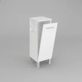  Fürdőszoba szekrény kosárral SN1 30 fehér fényű