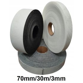 Akusztikus FELT szalag 3mm 30m 70mm profilokhoz