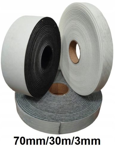 Akusztikus FELT szalag 3mm 30m 70mm profilokhoz