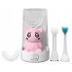  Heelly Gyermek szonikus fogkefe Pink Cat 4 tip 360