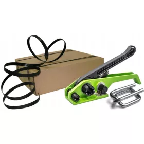 SZALAGFESZÍTŐ KÉSZLET RAKLAPEK SZÍVEZÉSÉHEZ