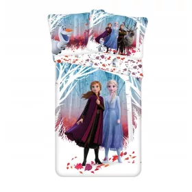 Gyerek ágynemű 140x200 jeges land Anna Elsa