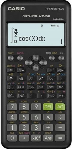 Számológép - CASIO FX-570 ES PLUS MÁSODIK KIADÁS SZÁMÍTÓGÉP