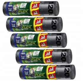   Szemeteszsákok - Szeméttáskák rugalmas szalag 120LX40 szükséges