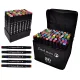 Jelölők gyerekeknek - TOUCH ALCOHOL MARKERS SET PRO 80 BAG CASE