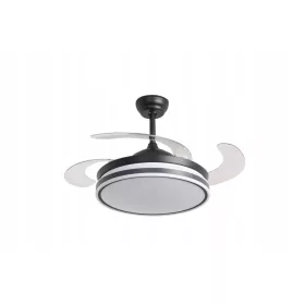   Fürdőszoba ventilátor - Mennyezeti ventilátor Ganuwa világítással, távirányítóval