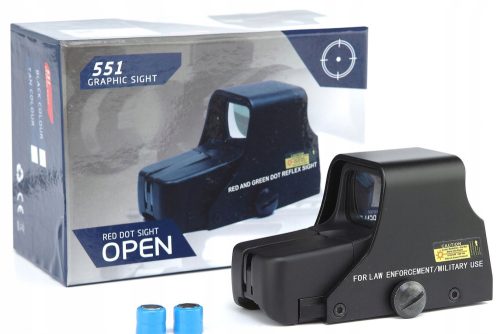 Kollimátor, látó - Kolimator Eotech 551 grafikus látvány Asg bx látvány