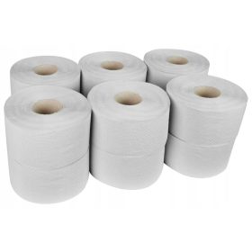 Toalettpapírok - Toal jumbo öko papír szürke 12 görgő