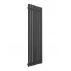 MC 669 W dekoratív radiátor, fekete