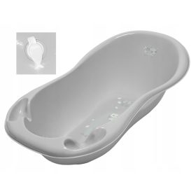 Baba fürdőkád - Tub tega baba 102cm szürke bagoly parafa