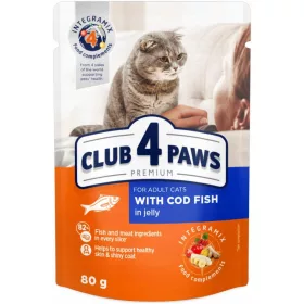  Club 4 Paws Premium nedvestáp tőkehal 0,8 kg