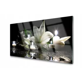   Üveglap 50 x 100 x 4 mm, edzett polírozott többszínű üveg