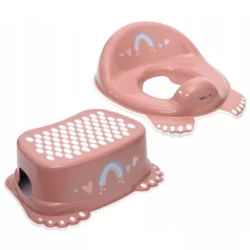 Gyermek WC ülőke - WC -CAP + Tega nem -SLIP platform