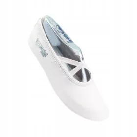  Balettcipők - Prémium balletták természetes bőr balett fehér r.36