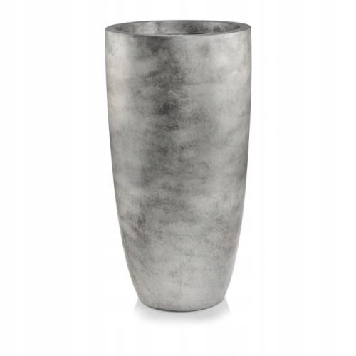Virágcserepek - Polnix virágcserép 32 cm x 32 x 62 cm átmérőjű 32 cm kerámia szürke és ezüst árnyalatok
