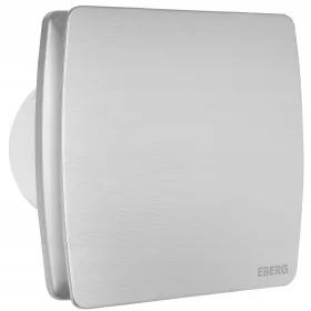   Fürdőszoba ventilátor - EBERG AXI 100S ezüst fürdőszoba ventilátor + csappantyú