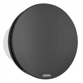   Fürdőszoba ventilátor - Fürdőszoba ventilátor dRim100 BLACK MAT csendes