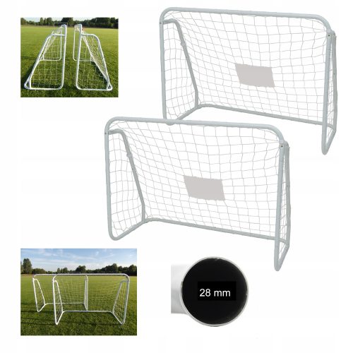Futball játék - Hordozható futballkapu 124 x 96 x 61 cm
