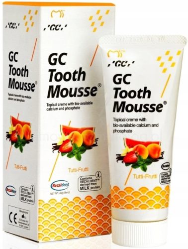 Fogkrém gyerekeknek - GC fogmabor folyékony zománc 35 ml tutti-frutti