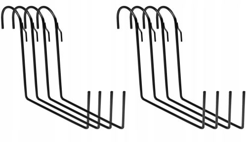  Pafen virágcserép 206 cm x 0,5 x 24,5 cm fekete fém