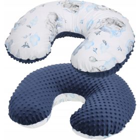 Terhes párna - Babymam rogal minky etető párna xxl