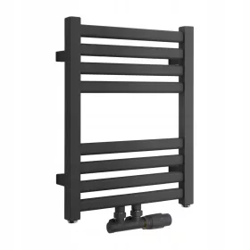    Heat & Style vizes fürdőszobai radiátor 199 W 400 x 480 mm szürke