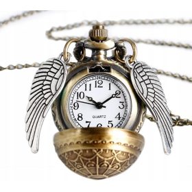   Gyerek nyaklánc - Arany gyertya nyaklánc Harry Potter órával