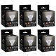 6x LED izzó GU10 7,5W 4000K 120 '700 lm Edo