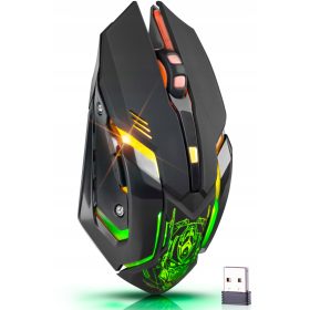    Gaming Mouse Vezeték nélküli LED RGB Defender Trigger Gaming Mouse