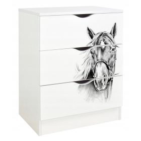  Leomark Roma komód 60 x 42 x 78 cm fehér